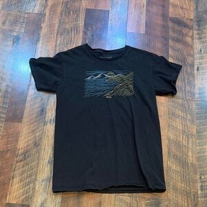 Ezekiel Black and Gold Graphic Tee S (3300)